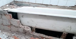 Демонтаж ванной комнаты в Елизово - стоимость работ от 826 руб. | Сварной-Лзв